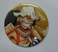 ワンピース ONE PIECE ハウステンボス限定 サウザンド・サニー号 クルーズ 2 キャラバッジコレクション ウソップ 単品 缶バッジ