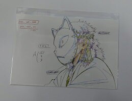 【新品】ufotable cafe 鬼滅の刃 コラボレーション キャラクター絵巻カフェ 展示原画ポストカード 錆兎 1