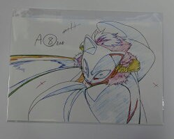 【新品】ufotable cafe 鬼滅の刃 コラボレーション キャラクター絵巻カフェ 展示原画ポストカード 錆兎 7