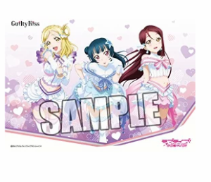 【新品】キャラクター万能ラバーマット ラブライブ! サンシャイン!! Guilty Kiss 小原鞠莉 桜内梨子 津島善子