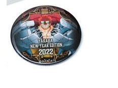 ワンピース ONE PIECE 麦わらストア限定 海賊袋2022 琥珀 缶バッジ キッド 単品