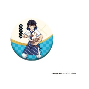 【新品】KIMETSU CAF? in SWEETS PARADISE 鬼滅の刃 等身75mm缶バッジ 嘴平 伊之助