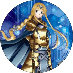 ソードアート・オンライン アリシゼーション カンバッジ アリス B SAO 缶バッジ グッズ Sword Art Online アリス・シンセシス・サーティ