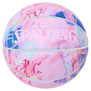 藍にいな Ai Nina プレイコンポジット バスケットボール7号球 アイニイナ SPALDING 77-517J 合成皮革 屋内 屋外  スポルディング 23SS 正