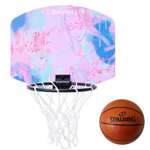 藍にいな Ai Nina プレイ バスケットゴール マイクロミニボード 79-042J SPALDING アイニイナ 壁掛け室内用 バスケ バスケゴール スポル