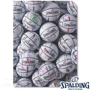 SPALDING クリアファイルA4 2枚入り マーブルホワイト バスケットボール グッズ スポルディング15-007WM 正規品