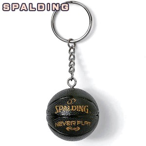 SPALDING キーチェーン ゴールドハイライト バスケットボール グッズ スポルディング 11-009GH 正規品