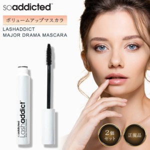 ラッシュアディクト メジャードラマ マスカラ 8ml 2本セット lashaddict まつげ まつ毛 睫毛 ボリューム カール