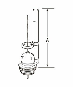 INAX/LIXIL トイレ部品【TF-889CD】フロート弁〔EJ〕