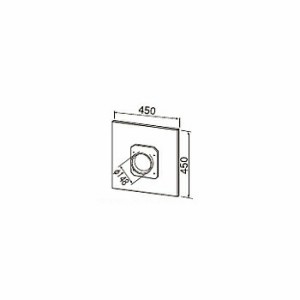 ###クリナップ 部材【RH-ML2】換気扇ふさぎ板〔FA〕