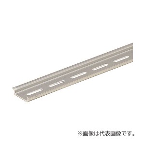 未来工業 【DRA-014A(40本入)】DINレール 長穴タイプ 140mm アルミ製〔▽〕