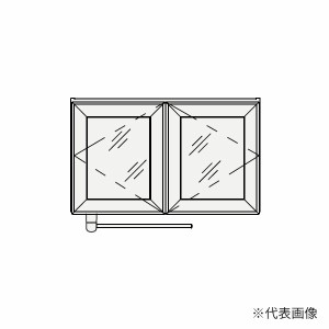 ###クリナップ 【SRMA75】周辺収納 S(エス) 洗濯機用ミドルキャビネット シースルー扉 間口75cm〔GB〕