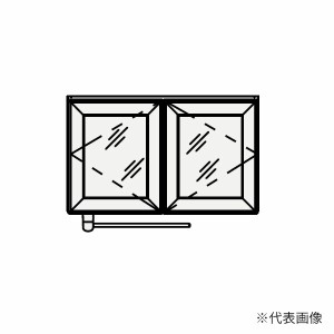 ###クリナップ 【NFMA75】周辺収納 FANCIO(ファンシオ) 洗濯機用ミドルキャビネット シースルー 間口75cm〔GB〕