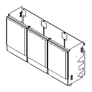 ###♪パーパス 【MDK-SC31-50-HBM】片側3台用配管カバー