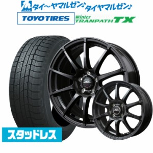 MID シュナイダー スタッグ 16インチ 6.5J トーヨータイヤ ウィンタートランパス TX 215/65R16 スタッドレスタイヤ ホイール4本セット