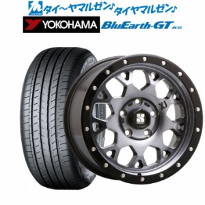 サマータイヤ ホイール4本セット MLJ エクストリーム XJ04 グロスブラックマシーン/スモーククリア 17インチ 7.0J ヨコハマ BluEarth ブ