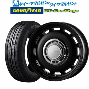 コスミック クロスブラッド ディーゼル 15インチ 4.5J グッドイヤー GT-エコ ステージ 165/65R15 サマータイヤ ホイール4本セット