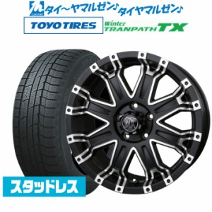 BADX ロックケリー ROCK KELLY MX-II 16インチ 7.0J トーヨータイヤ ウィンタートランパス TX 215/65R16 スタッドレスタイヤ ホイール4本