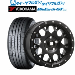 サマータイヤ ホイール4本セット MLJ エクストリーム XJ04 サテンブラック 17インチ 7.0J ヨコハマ BluEarth ブルーアース GT (AE51) 19