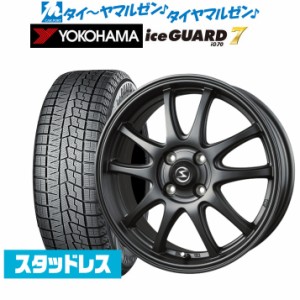 BADX エスホールド S-5V 14インチ 4.5J ヨコハマ アイスガード IG70 155/65R14 スタッドレスタイヤ ホイール4本セット