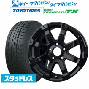 BADX ロックケリー ROCK KELLY MX-I 16インチ 7.0J トーヨータイヤ ウィンタートランパス TX 215/65R16 スタッドレスタイヤ ホイール4本