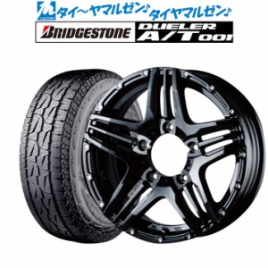 アドヴァンティレーシング AXR 16インチ 5.5J ブリヂストン DUELER デューラー A/T 001 215/70R16 サマータイヤ ホイール4本セット