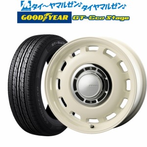 コスミック クロスブラッド ディーゼル 15インチ 4.5J グッドイヤー GT-エコ ステージ 165/65R15 サマータイヤ ホイール4本セット