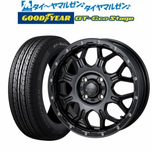 モンツァ ハイブロック ジェラード 15インチ 5.5J グッドイヤー GT-エコ ステージ 165/65R15 サマータイヤ ホイール4本セット