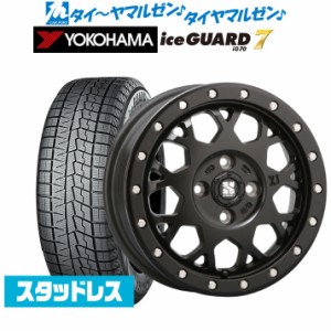 MLJ エクストリーム XJ04 14インチ 4.5J ヨコハマ アイスガード IG70 155/65R14 スタッドレスタイヤ ホイール4本セット