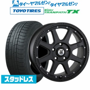 MLJ エクストリーム -J(ジェイ) 16インチ 7.0J トーヨータイヤ ウィンタートランパス TX 215/65R16 スタッドレスタイヤ ホイール4本セッ