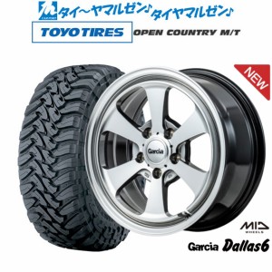 MID ガルシア ダラス6 16インチ 7.0J トーヨータイヤ オープンカントリー M/T  225/75R16 サマータイヤ ホイール4本セット