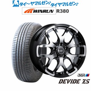 タナベ SSR ディバイド ZS 16インチ 7.0J WINRUN ウインラン R380 195/60R16 サマータイヤ ホイール4本セット