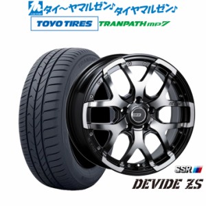 タナベ SSR ディバイド ZS 17インチ 7.0J トーヨータイヤ トランパス mp7  215/50R17 サマータイヤ ホイール4本セット