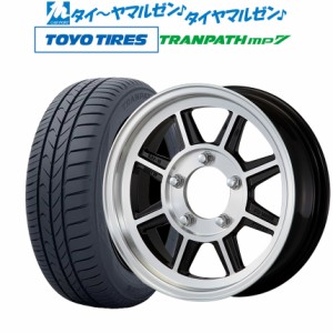 ハヤシレーシング ハヤシストリート(STJ) 16インチ 5.5J トーヨータイヤ トランパス mp7  215/70R16 サマータイヤ ホイール4本セット