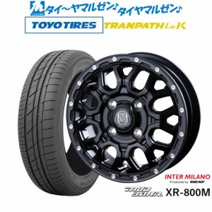 インターミラノ マッドバーン XR-800M 14インチ 4.5J トーヨータイヤ トランパス LuK  165/55R14 サマータイヤ ホイール4本セット