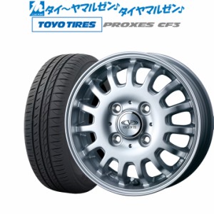 ウェッズ ヴィセンテ 04 EV (スズキ エブリィ用) 14インチ 4.5J トーヨータイヤ プロクセス PROXES CF3 165/55R14 サマータイヤ ホイール