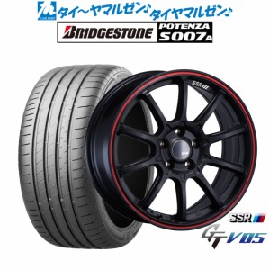 タナベ SSR GT V05 17インチ 7.0J ブリヂストン POTENZA ポテンザ S007A 205/50R17 サマータイヤ ホイール4本セット