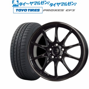 ホットスタッフ G.speed P-07 17インチ 7.0J トーヨータイヤ プロクセス PROXES CF3 215/50R17 サマータイヤ ホイール4本セット