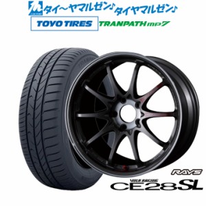 レイズ ボルクレーシング CE28 SL 17インチ 7.5J トーヨータイヤ トランパス mp7  215/50R17 サマータイヤ ホイール4本セット