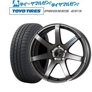 エンケイ PF07 17インチ 7.0J トーヨータイヤ プロクセス PROXES CF3 215/50R17 サマータイヤ ホイール4本セット