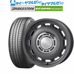 コスミック クロスブラッド ディーゼル 15インチ 4.5J ブリヂストン ECOPIA エコピア NH200C 165/55R15 サマータイヤ ホイール4本セット