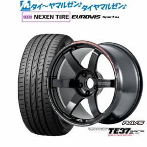 レイズ ボルクレーシング TE37 サーガ S-plus TIME ATTACK EDITION 18インチ 8.0J NEXEN ネクセン ロードストーン ユーロビズ Sport 04 2