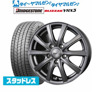 BADX D,O,S(DOS) SE-10R plus 16インチ 6.5J ブリヂストン BLIZZAK ブリザック VRX3 215/65R16 スタッドレスタイヤ ホイール4本セット