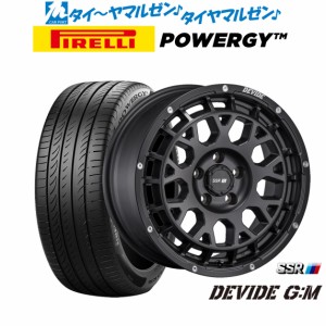 タナベ SSR ディバイド G:M 16インチ 7.0J ピレリ POWERGY (パワジー) 215/55R16 サマータイヤ ホイール4本セット