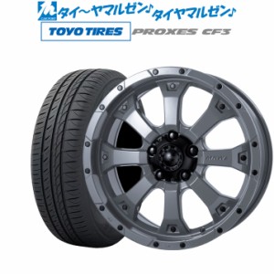 MKW MK-46 17インチ 7.5J トーヨータイヤ プロクセス PROXES CF3 215/50R17 サマータイヤ ホイール4本セット