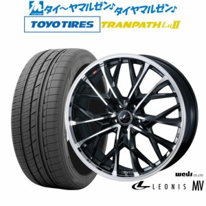 ウェッズ レオニス MV 19インチ 7.5J トーヨータイヤ トランパス Lu2  245/40R19 サマータイヤ ホイール4本セット