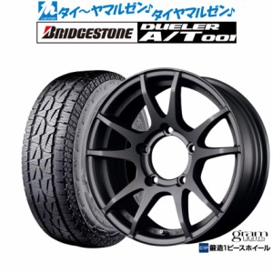 レイズ グラムライツ 57 JV 16インチ 5.5J ブリヂストン DUELER デューラー A/T 001 225/70R16 サマータイヤ ホイール4本セット