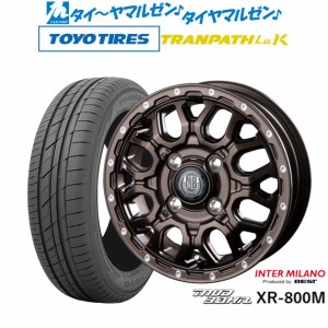 インターミラノ マッドバーン XR-800M 14インチ 4.5J トーヨータイヤ トランパス LuK  155/65R14 サマータイヤ ホイール4本セット