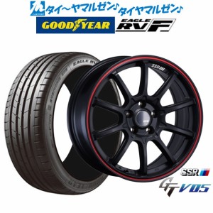 タナベ SSR GT V05 18インチ 7.5J グッドイヤー イーグル RV-F(RVF) 225/50R18 サマータイヤ ホイール4本セット