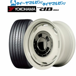 MID ガルシア シスコ 14インチ 4.5J ヨコハマ ADVAN アドバン dB(V553) 155/65R14 サマータイヤ ホイール4本セット